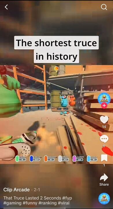 Gaming clip